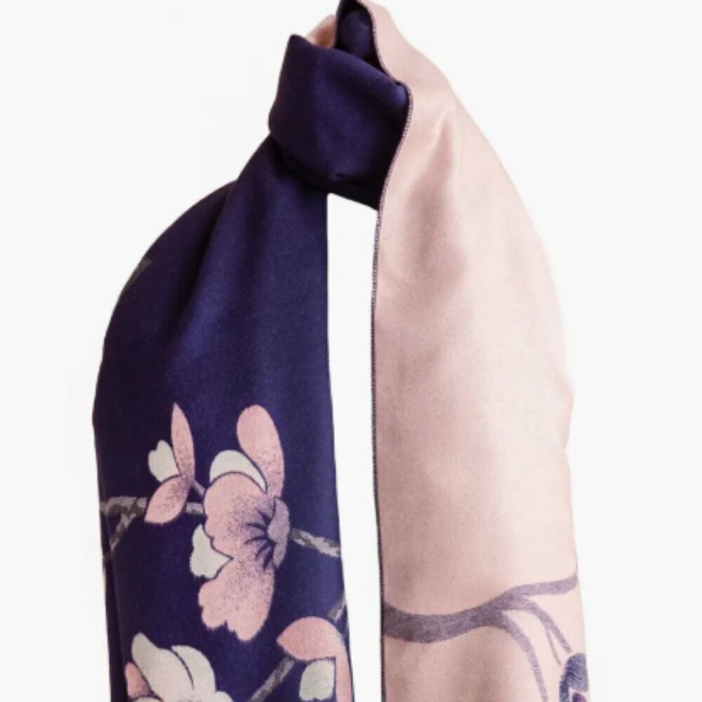 Saachi Floral Reversible Scarf